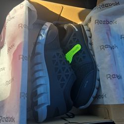 REEBOK ATHLETIC WORK WORK STEEL TOE SHOES 10.5