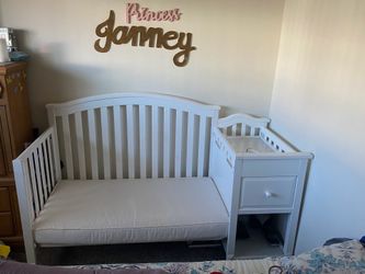 Crib and mattress for sale