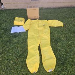 Pack of 2 NEW Dupont TYCHEM  BR Coveralls Yellow BR125TYL2X000200 US Size XXL