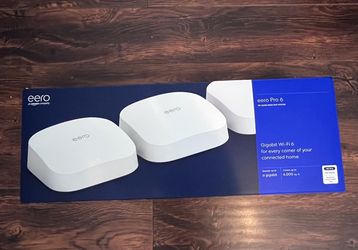 New In Box eero Pro 6 Super Fast WiFi