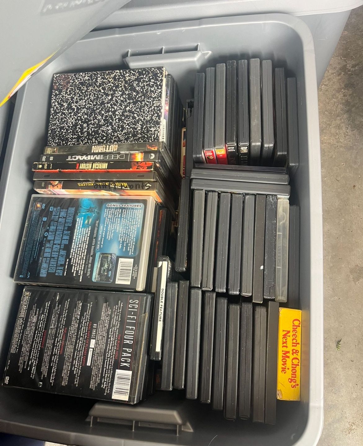 DVDs VHS Tapes