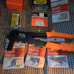 Arrow Rivet Gun/ Rivets And Washers 