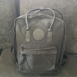 Fjallraven Black On Black Mini Backpack Used
