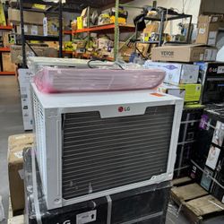 LG 23,500 BTU 230/208V Window Air Conditioner Cools 1450 Sq. Ft. with Dual Inverter, Wi-Fi Enabled and Remote in White