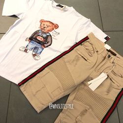 Shorts and shirt! Hottest streetwear