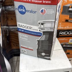 InSinkErator Badger 500, 1/2 HP Continuous Feed Kitchen Garbage Disposal, Badger Series