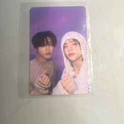 Han And Hyunjin Photocard