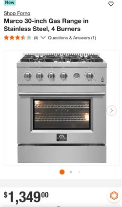 Forno Range brand new $899