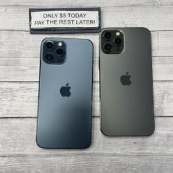 Apple iPhone 12 Pro Max 5G - Pay $5 DOWN AVAILABLE - NO CREDIT NEEDED