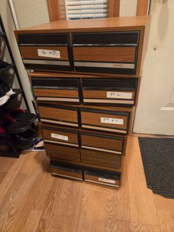 Vintage VHS Cassette Tape Storage