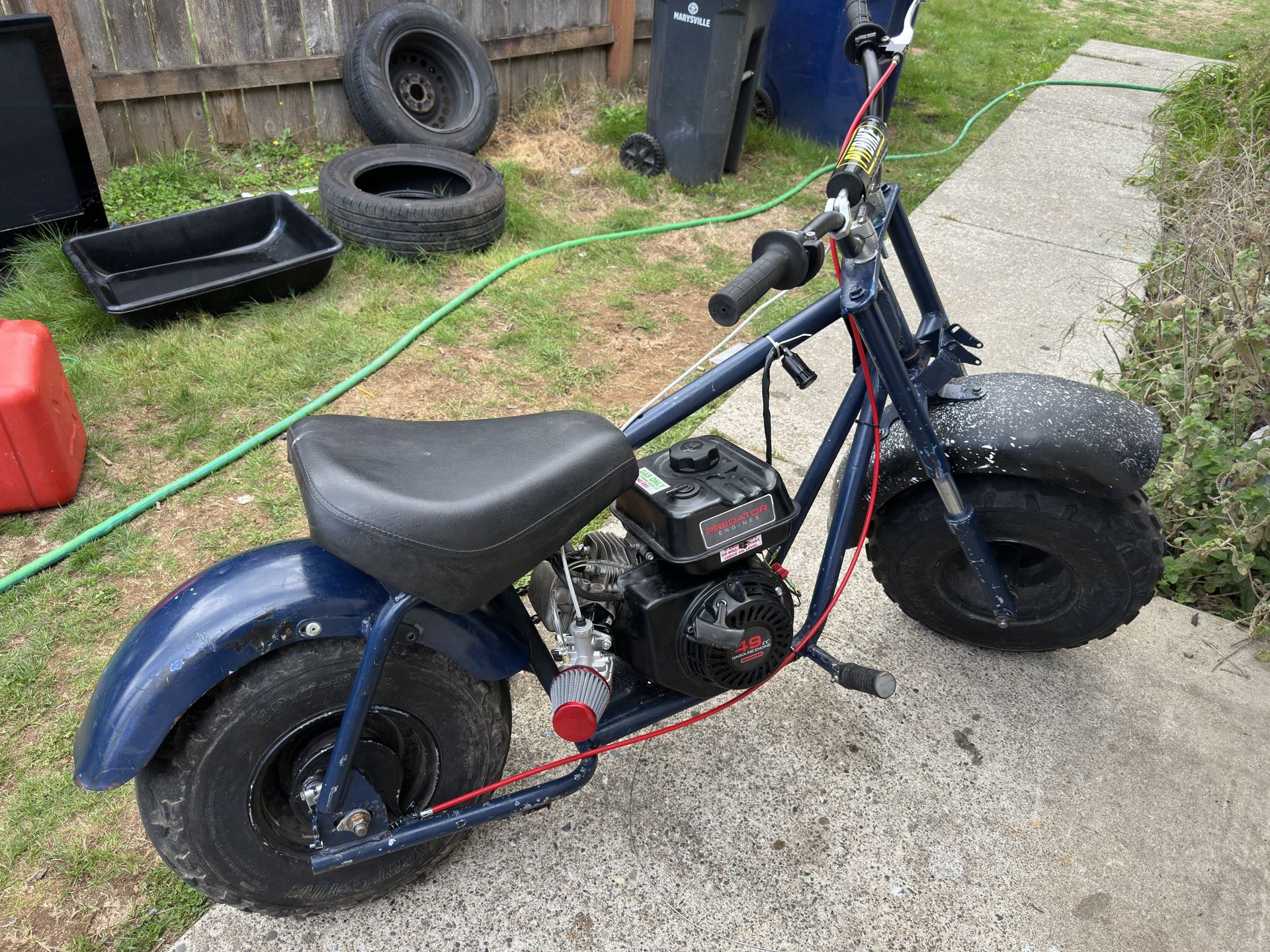 Baja Warrior 212 Swap Mini Bike 