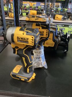 Dewalt 20V Atomic Brushless Impact Driver (Tool-Only) $110