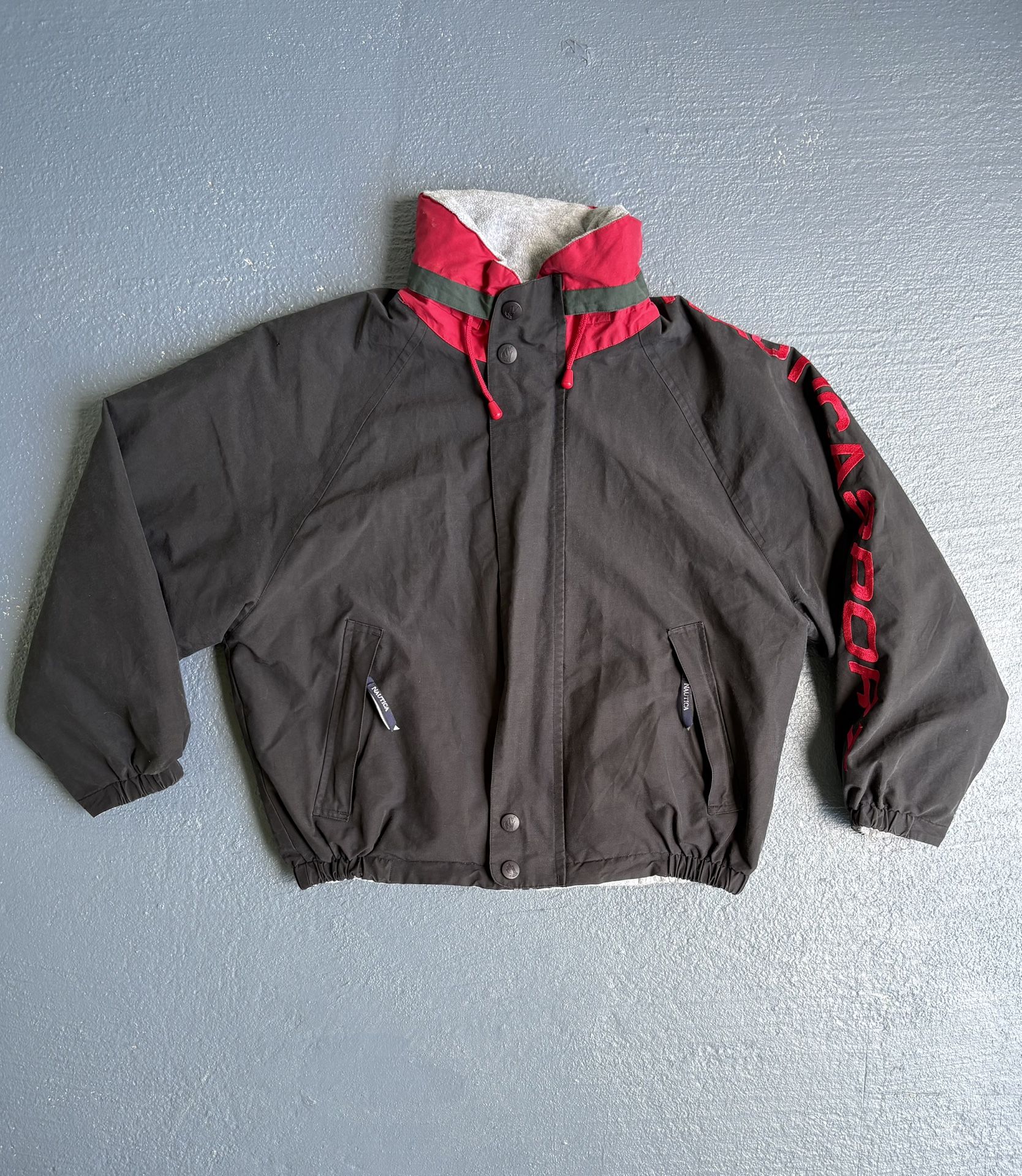 Vintage Nautica Sport Bomber Insulated Jacket