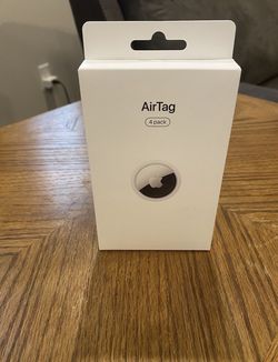 Open Box AirTag with Plastic Sealed