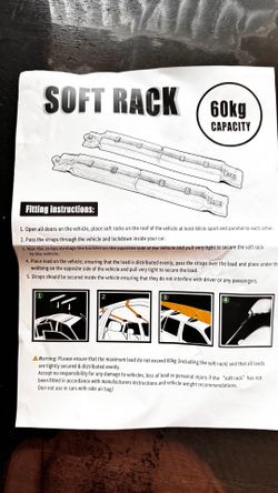 Universal Soft Roof Rack Pads for Kayak,SUP