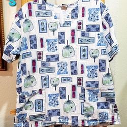 Chinese Theme Print size Woman's Small 
