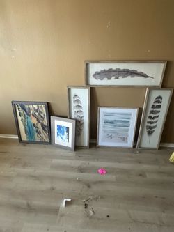 Miscellaneous wall art priced at 20 a piece