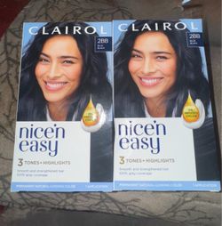 Clairol Nice'n Easy Hair Color 2BB Blue Black – 2 Pack