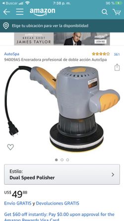 94009AS Enceradora profesional de doble acción AutoSpa