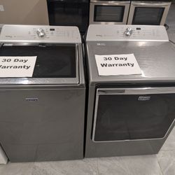 Maytag Washer and Dryer set HUGE Capacity 