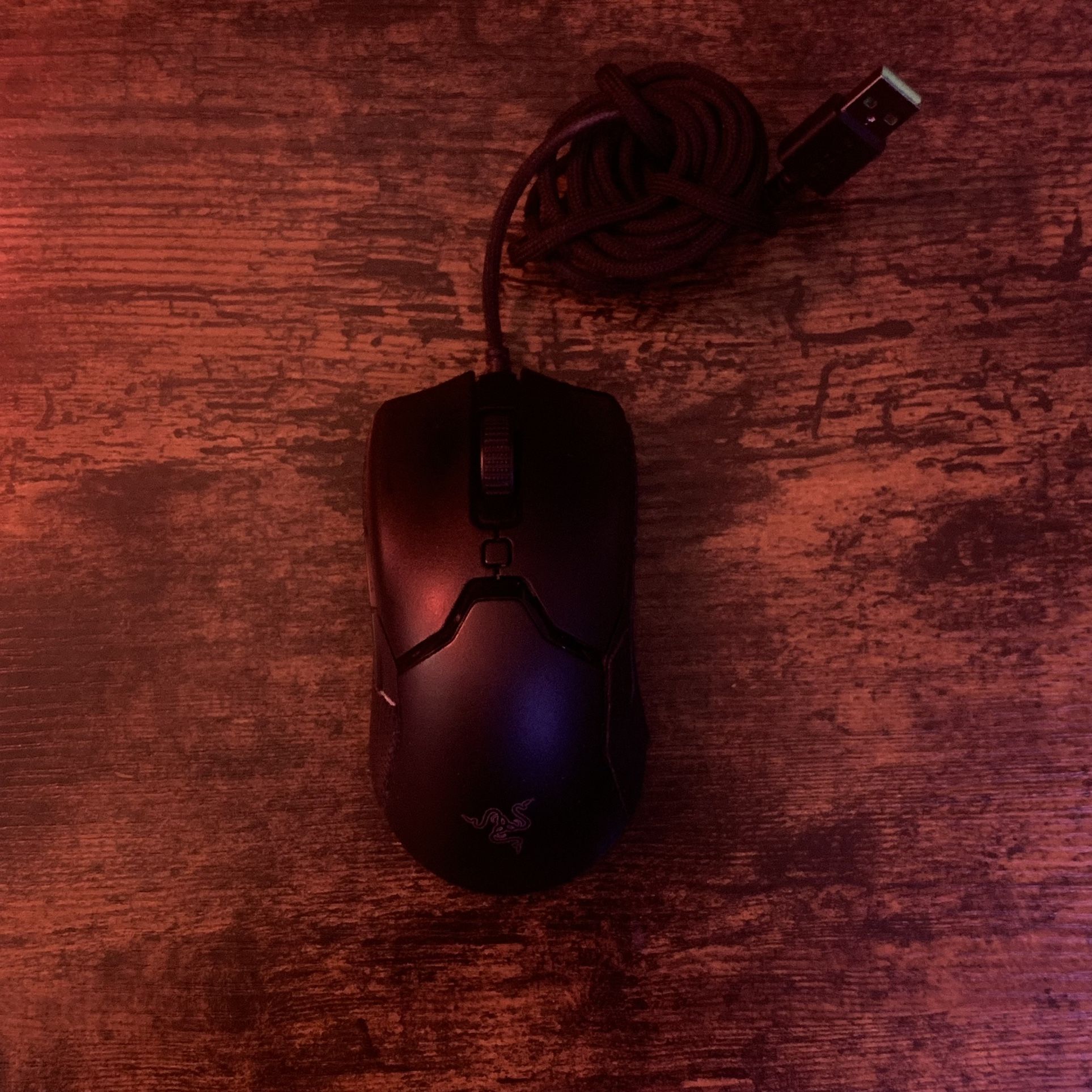 Razer Viper Mini - Wired Gaming Mouse for PC/Mac (Ultralight 61g, Ambidextrous, Speedflex Cable, 8,500 DPI Optical Sensor, Chroma RGB Illumination) Bl