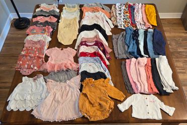 Baby Girl Clothes Size 6 months