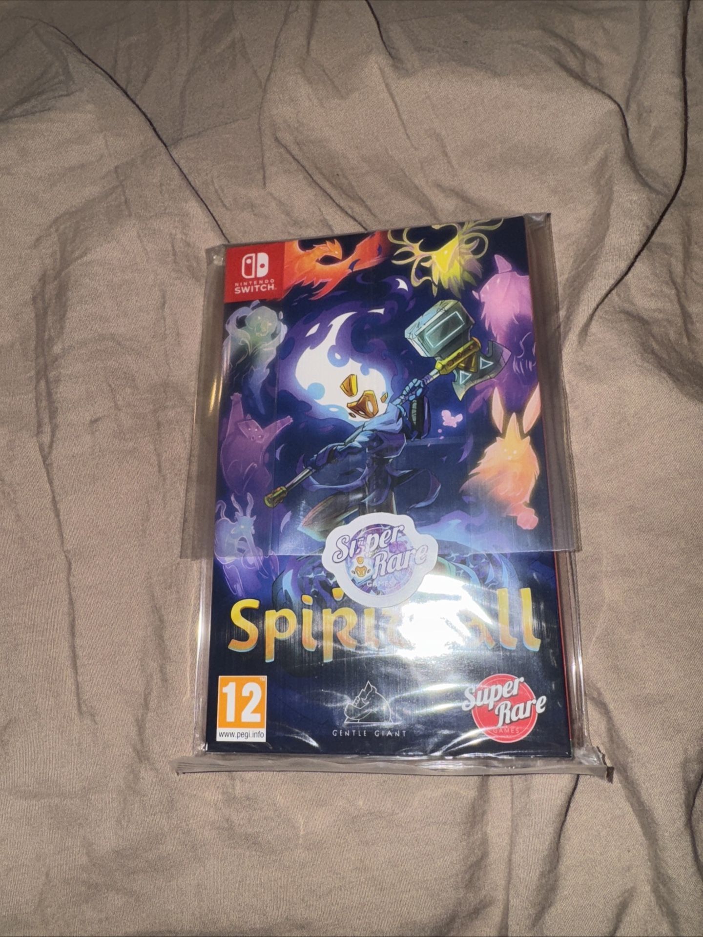 Spiritfall- Nintendo Switch Super Rare Games  Club Sleeve Spirit Fall New Sealed