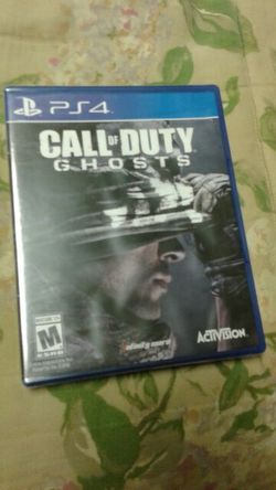Brand new ps4 CALL OF DUTY GHOSTS