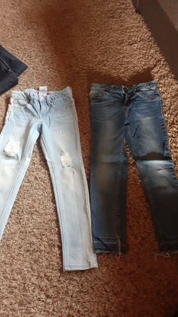 Toddler Girl Jean's Size 6X Excellent Condition $5 each Pair on left is SOLD