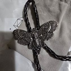Butterfly Skull Necklace 