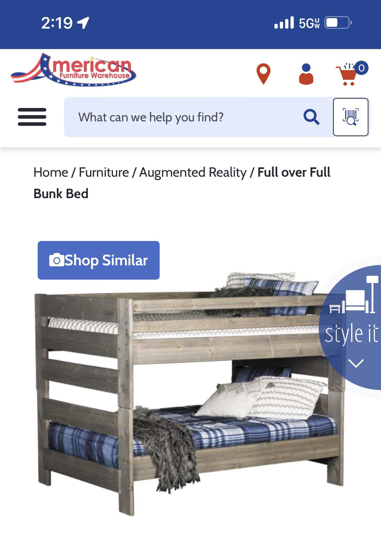 Bunk bed Full Over Full