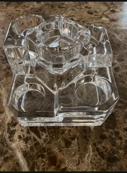 PartyLite Crystal Castle Tealight Holder P7170