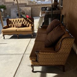 Sofa and love seat For sale in good condition like new 