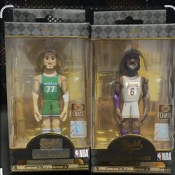 Funko Pop,Luka Dončić, Lebron James Premium Vinyl Figures Both Chase