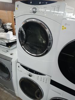GE stackable front load washer and dryer set - Free delivery