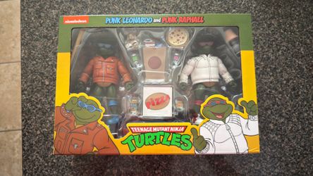 Neca Turtles Punk Leonardo Raphael