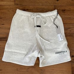Essentials Shorts Light Oatmeal 