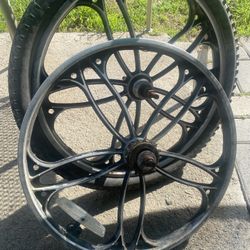 Bmx Mongoose Aluminum Wheels 20”