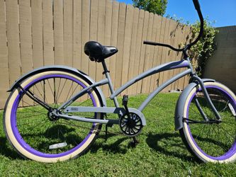 SKULL X BONES BEACH CRUISER SIZE 26"X2,25