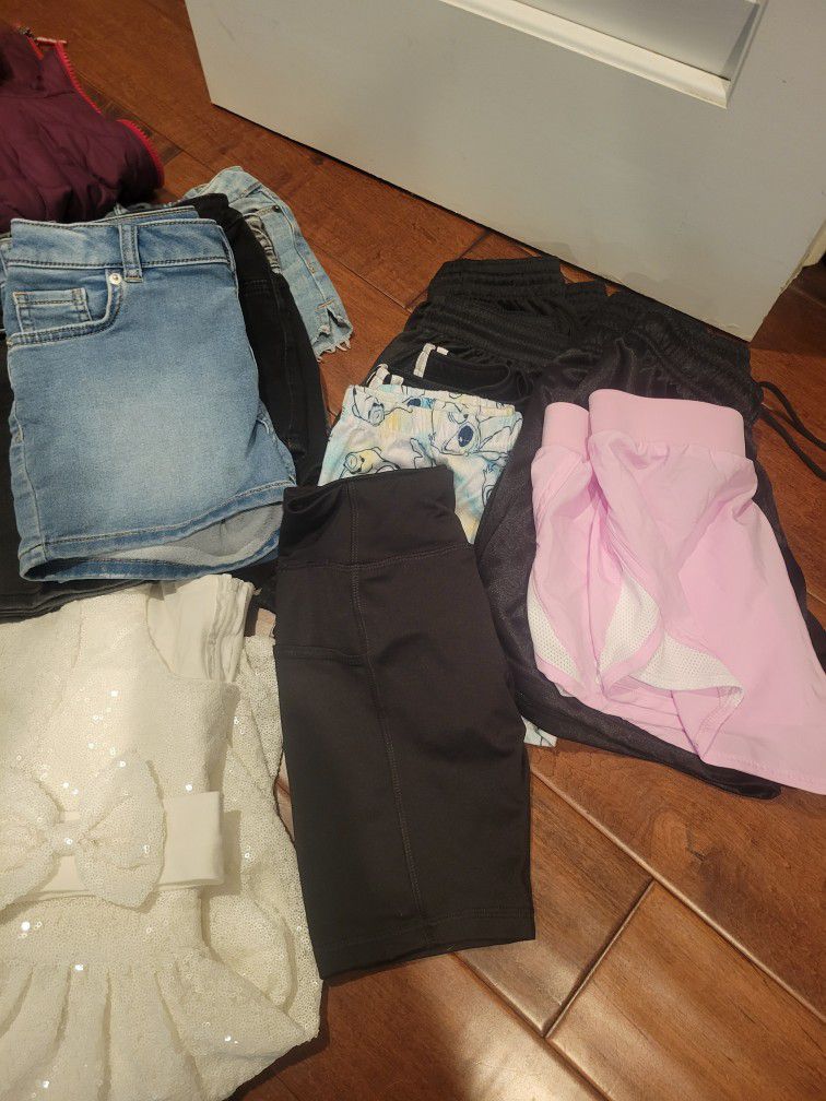 Lot Of Girls Clothes Sizes M/8/10 