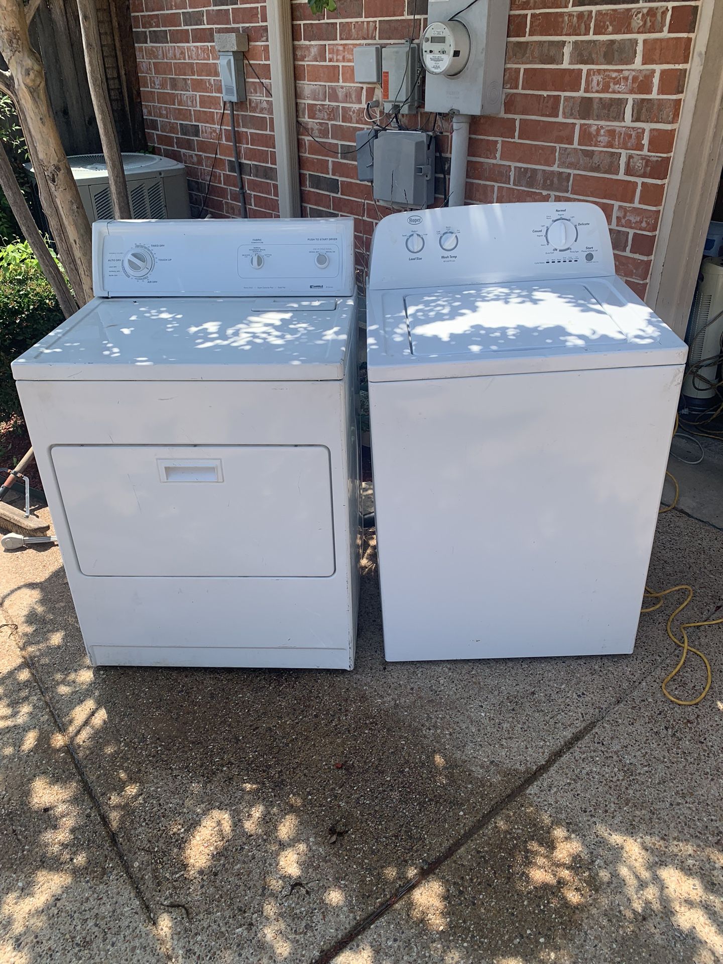 Washer And Dryer