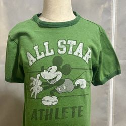 Boys All Star Athlete Mickey Mouse T-Shirt Sz.5/6