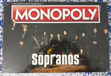 Monopoly The Sopranos Edition Board Game BRAND NEW SEALED 2021 USAopoly Tear