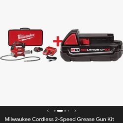 Milwaukee M18 Grease Gun Kit 