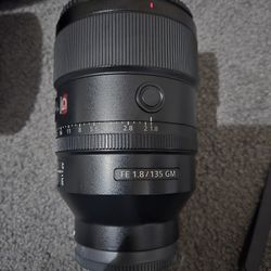 Sony Fe 135 F1.8 Gm E Monut Lens 