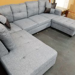 Light Grey Sectional 