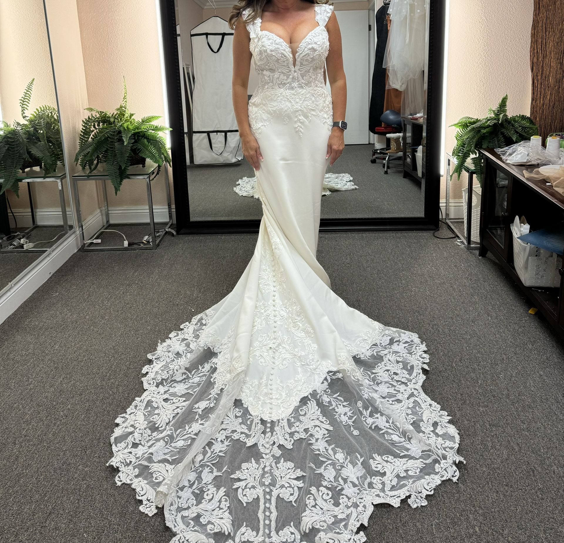 princess polly baby blue dress Designer Beaded Wedding Dress