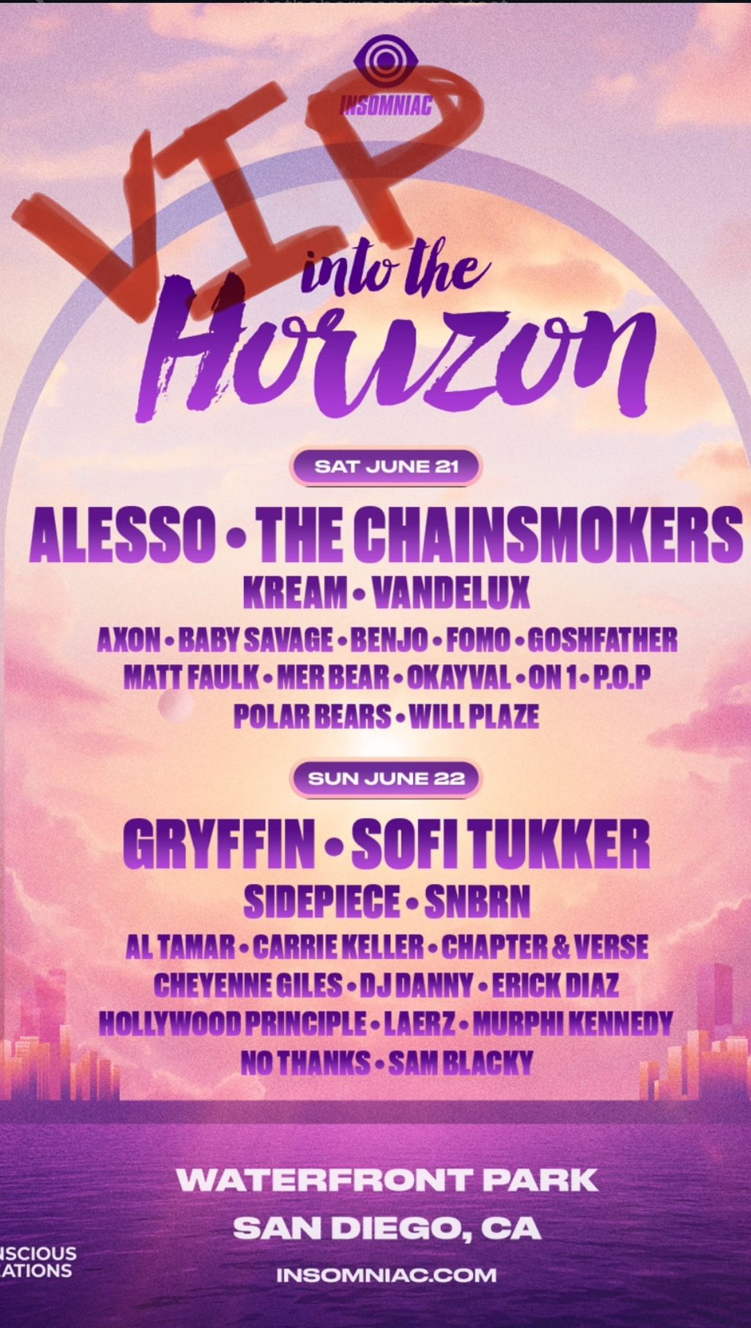 VIP - 2 Day Horizon Festival Tix
