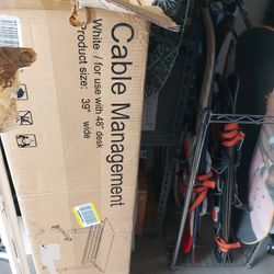 48"  Desk Cable Managment 