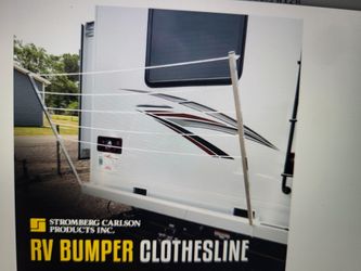 RV Bumper Clothesline